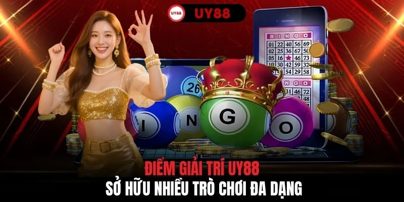 Điểm giải trí UY88 sở hữu nhiều trò chơi đa dạng