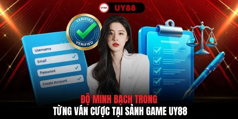 Độ minh bạch trong từng ván cược tại sảnh game UY88